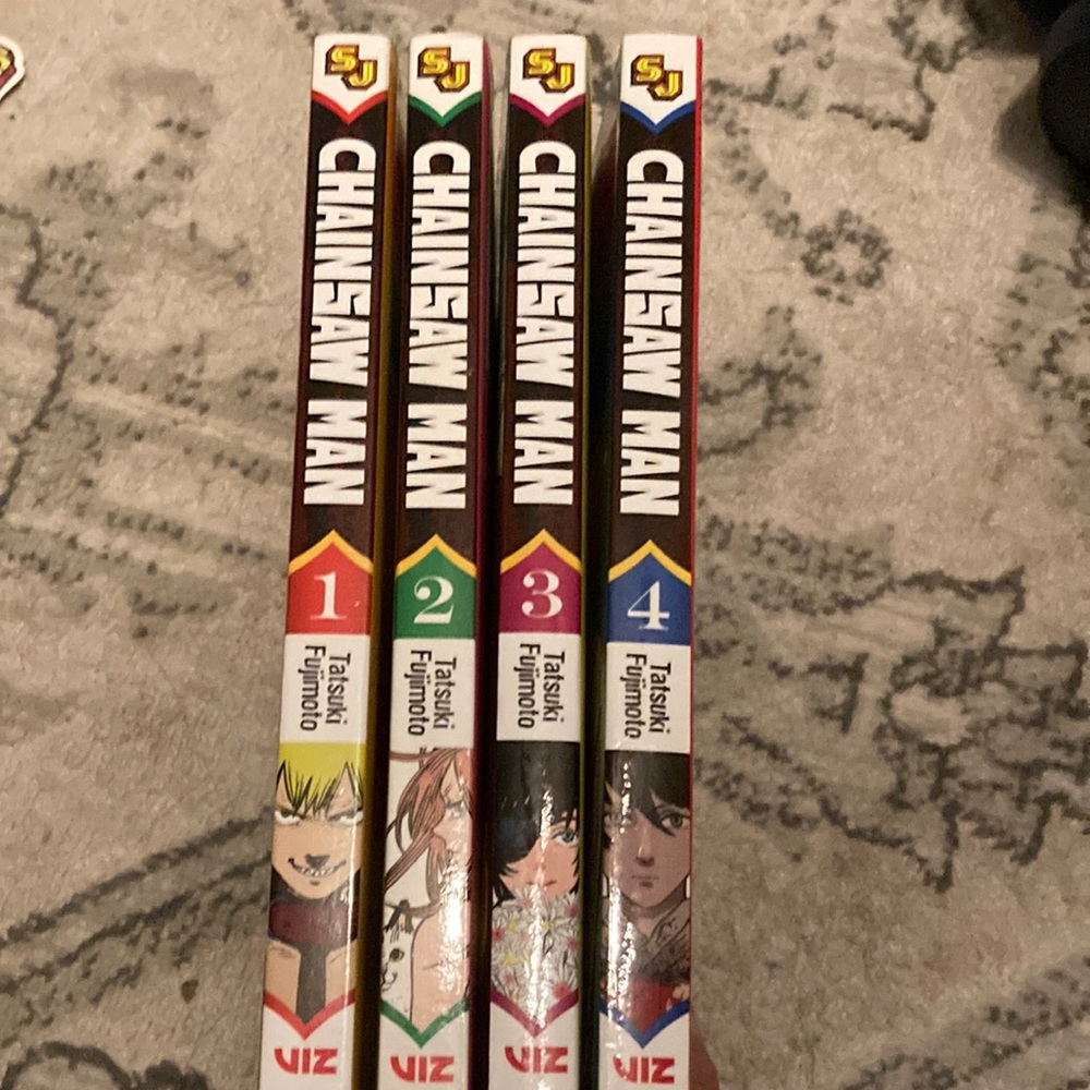 1-4 chainsaw man manga